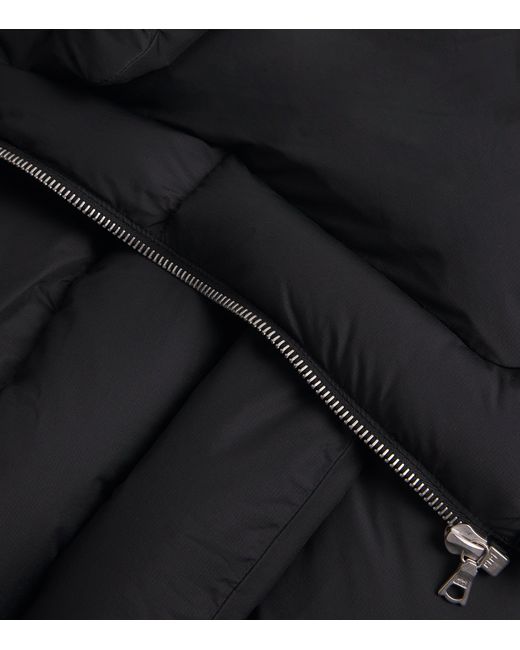 Auralee Black Down Ripstop Puffer Jacket for men