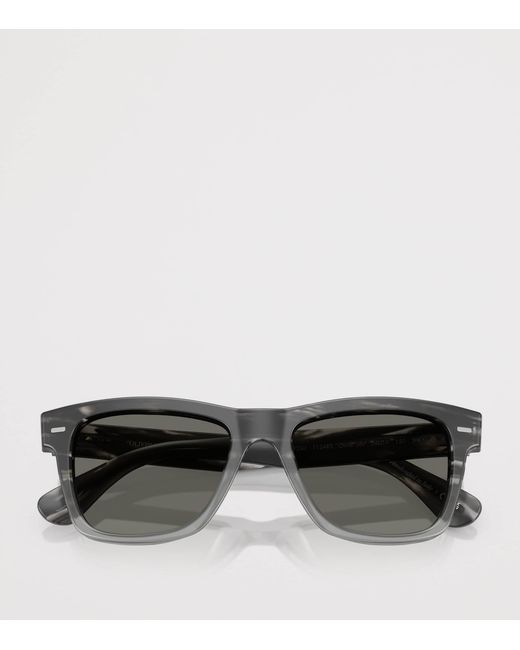 Oliver Peoples Gray Acetate Oliver Sun Sunglasses for men
