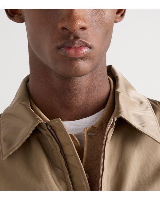 Prada Natural Re-Nylon Blouson Jacket for men