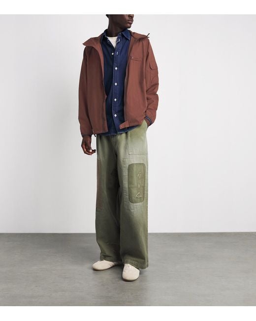 Barbour Brown Showerproof Re-Engineered Flyweight Jacket for men