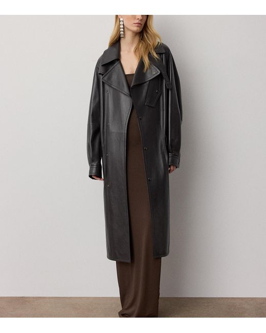 Ralph Lauren Brown Jersey Waverley Maxi Dress