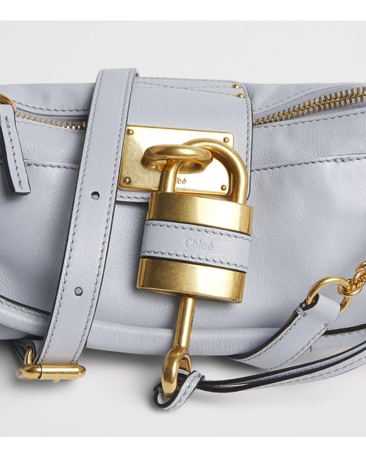 Chloé Metallic Small Leather Paddington Top-Handle Bag