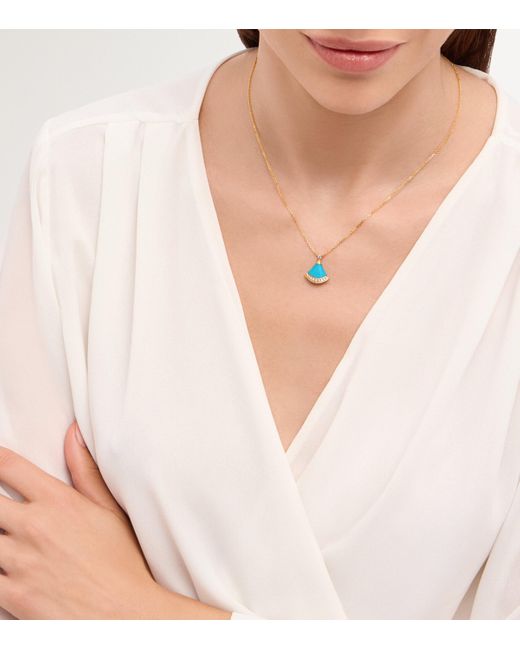 BVLGARI Blue Rose, Diamond And Divas' Dream Necklace