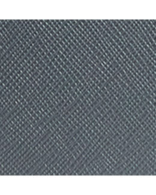 Sandro Gray Recycled Saffiano Leather Cross-Body Bag for men
