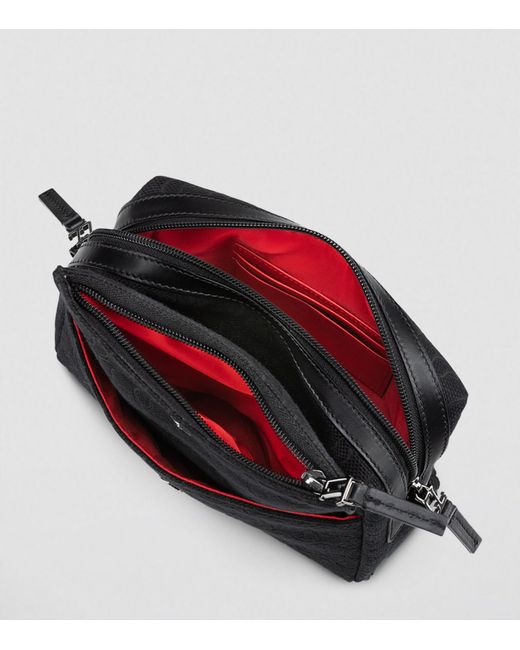 Christian Louboutin Red Zip N Flap Cross-body Bag for men