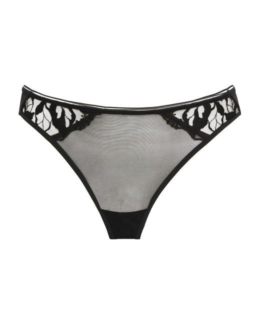 Maison Lejaby Gray Sin Tanga Briefs