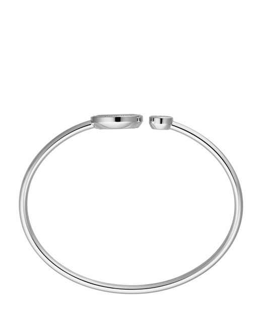 Chopard White Small And Diamond Happy Spirit Bangle