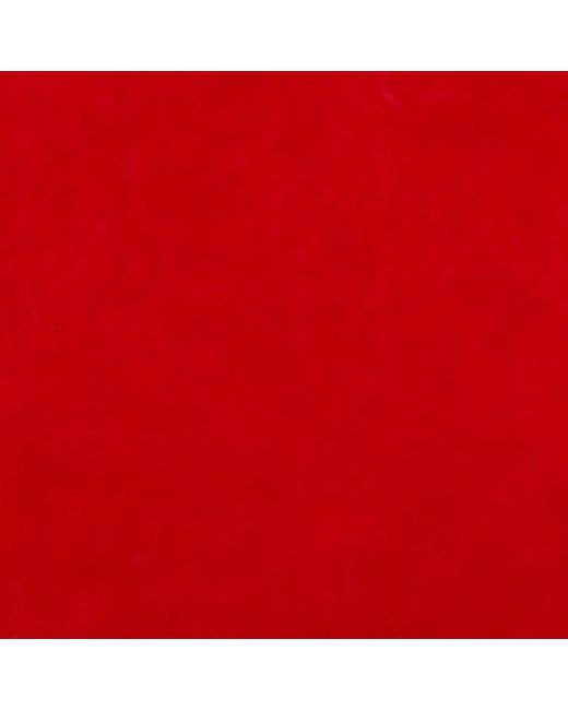 Flabelus Red Velvet Aurelie Mary Jane Flats