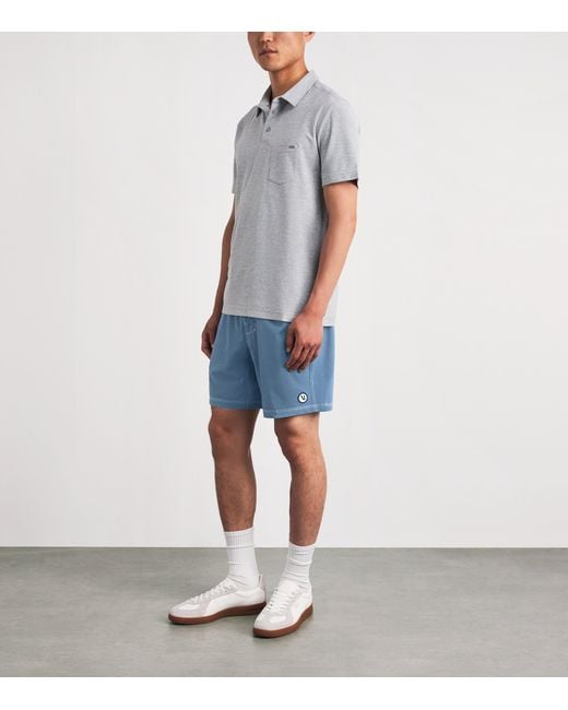 vuori Blue 7' Lined Kore Shorts for men