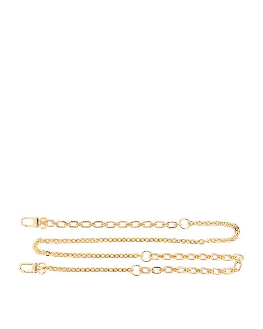 Maje Natural Tone Chain Shoulder Strap