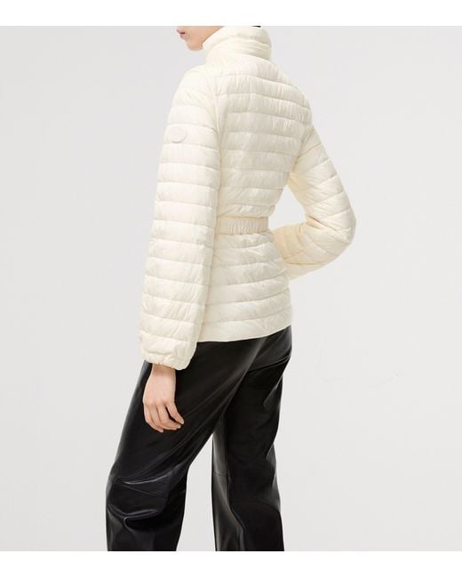 Burberry Natural Belted Puffer Jacket