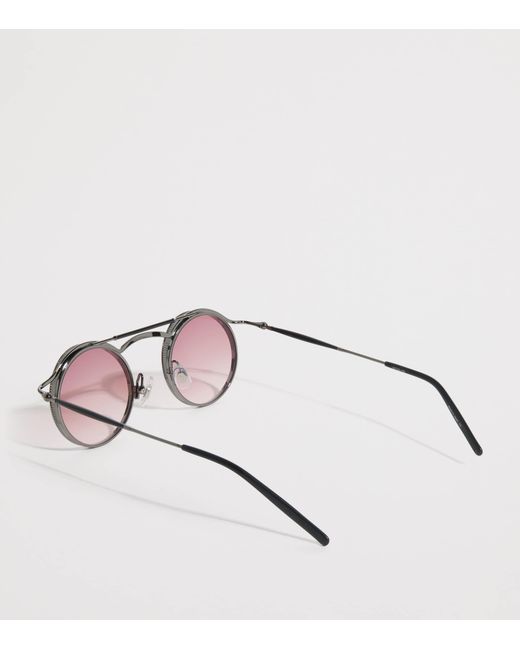 Matsuda Pink 2903H Cross-Bar Sunglasses for men