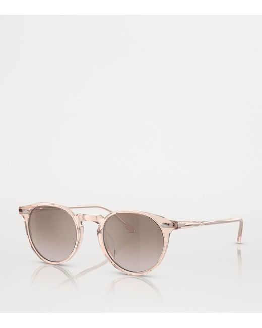 Oliver Peoples Pink Injected Ov5529Su Sunglasses