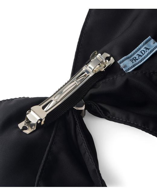 Prada Black Re-Nylon Hair Clip