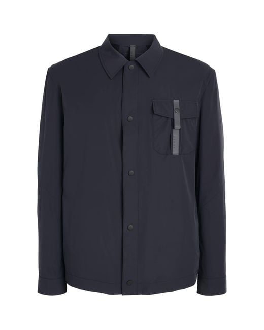 Sease Blue Jib Set Overshirt for men