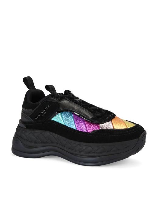 Kurt Geiger Blue Kensington Pump Sneakers