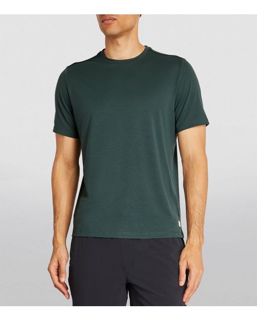 vuori Green Current Tech T-shirt for men