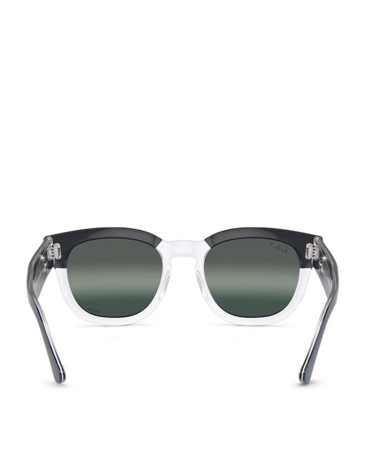 Ray-Ban Gray Mega Hawkeye Sunglasses