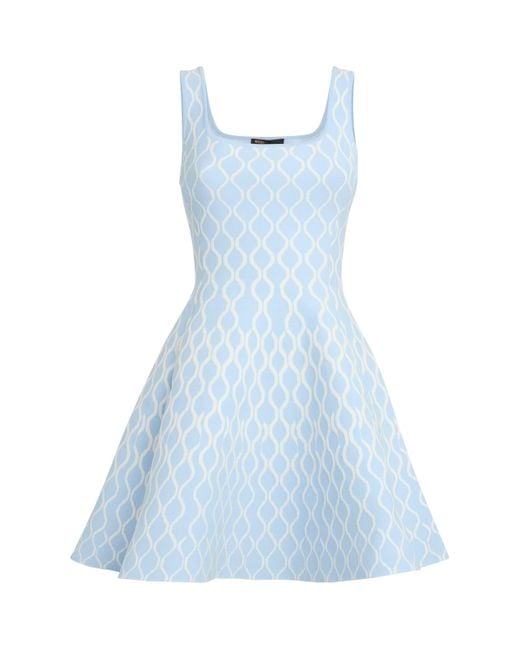 skeleton knitted dress Women's Pastel Skulls Sweater Dress S main image 1