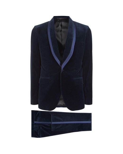 Givenchy Blue Velvet Tuxedo for men