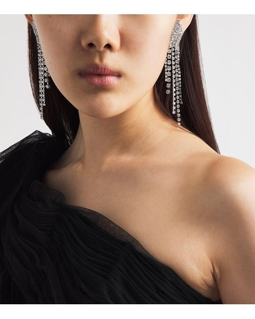 Jennifer Behr Natural Crystal Zayla Drop Earrings