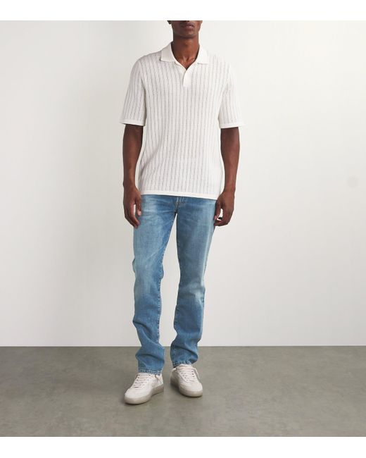 Citizens of Humanity Blue Gage Archive Slim-Straight Jeans for men