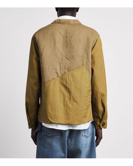 Kapital Natural Linen Ringoman Overshirt for men