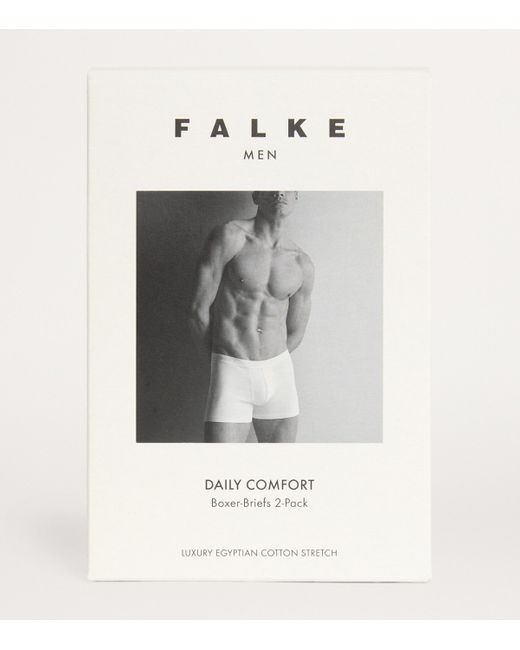 Falke Black Daily Comfort Boxer Briefs for men