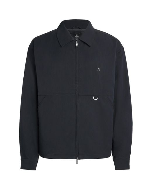Represent Black Technical Overshirt for men
