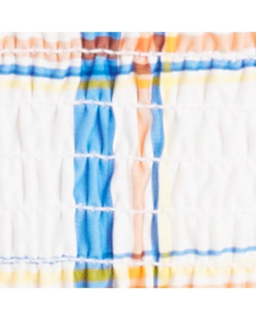 Polo Ralph Lauren Blue Check Swimsuit