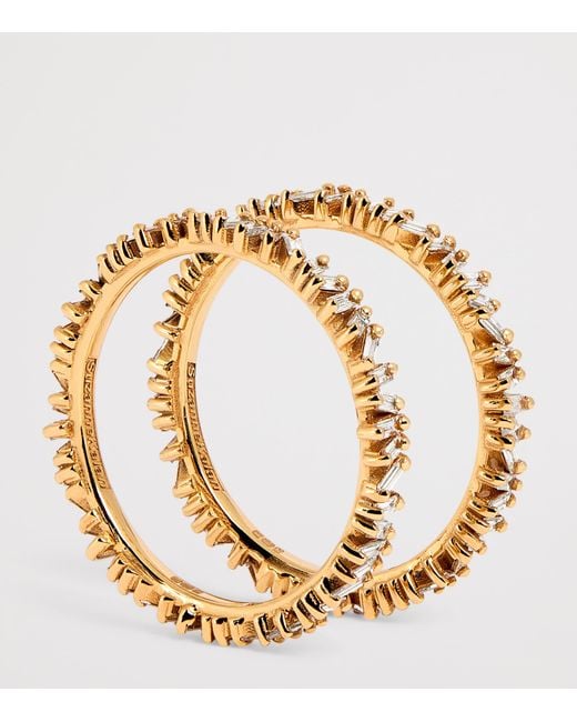Suzanne Kalan Metallic And Diamond Tech Ring Jackets