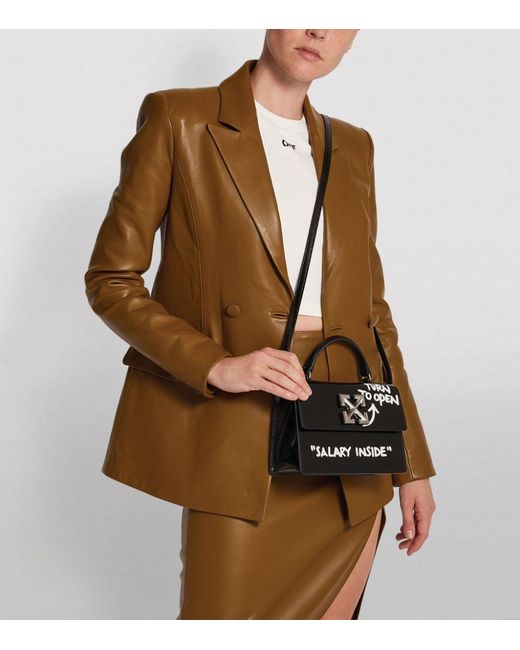 Off white purse salary inside Clearance