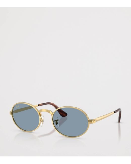 Ray-Ban Blue By A$Ap Rocky Oval Sunglasses