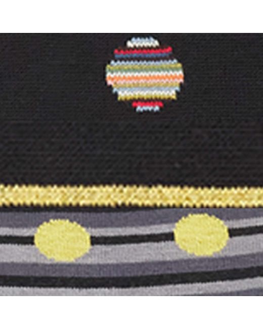 Paul Smith Black Cotton-Blend Seas Socks for men