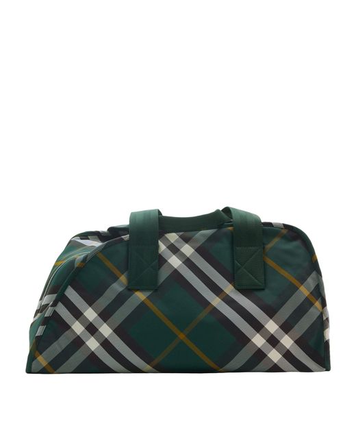 Burberry Green Medium Shield Duffle Bag for men