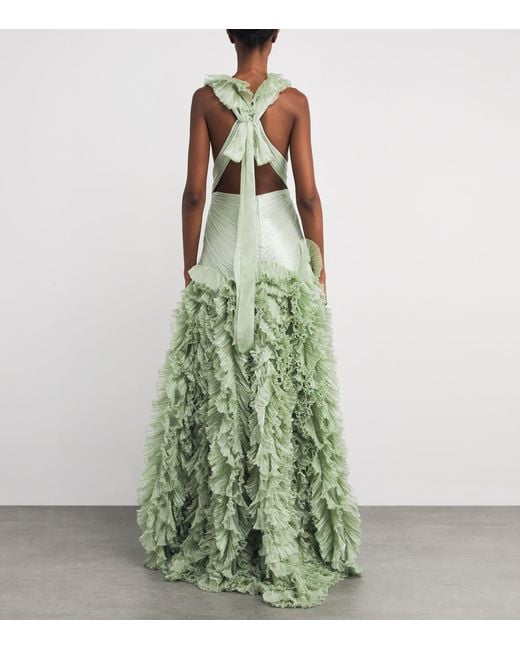 maria lucia hohan dress green Maria Lucia Hohan – Maria Lucia Hohan Vestido Plisado Midi Mujer en  Barcelona o Compra Online Mujer 732-001046 main image 1