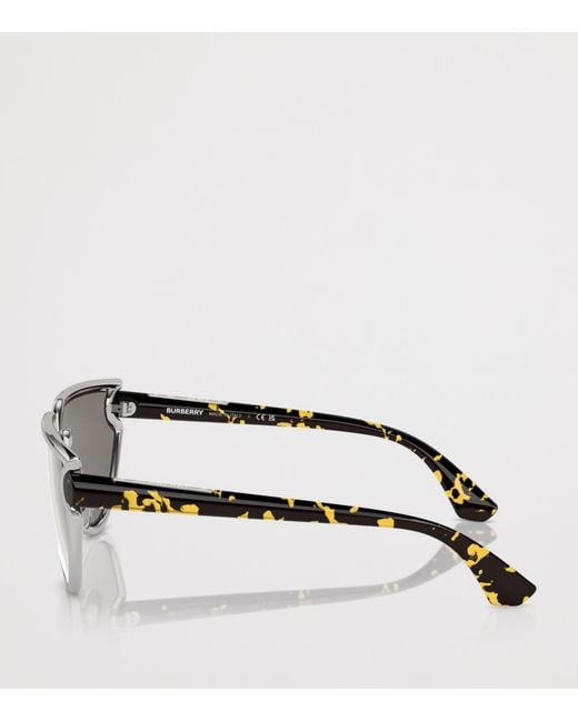 Burberry Gray Metal 0Be3152 Sunglasses