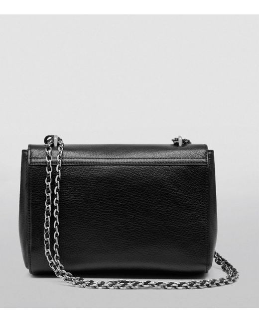 Mulberry Black Leather Lily Shoulder Bag