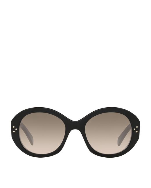 Céline Brown Round Sunglasses