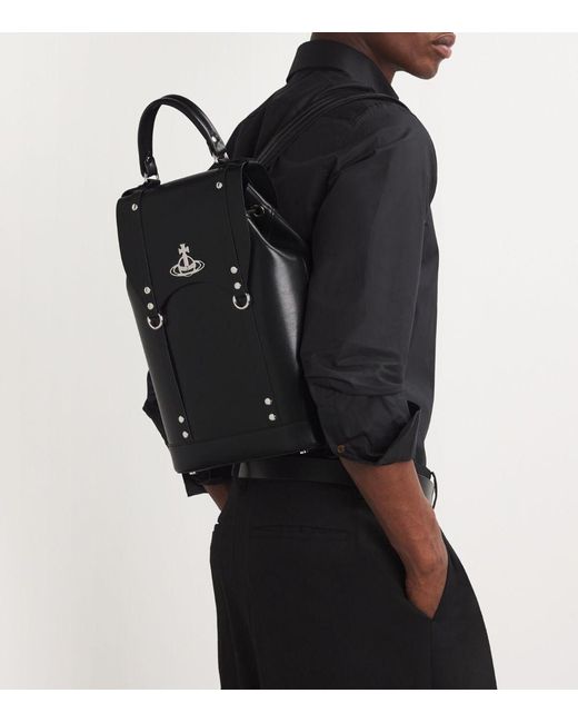 Vivienne Westwood ブラック スモール Max バックパック