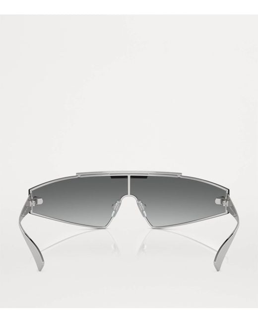 Versace Gray Metal Ve2265 Sunglasses