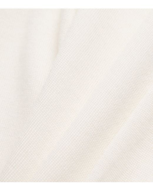 Theory White Wool Sweater