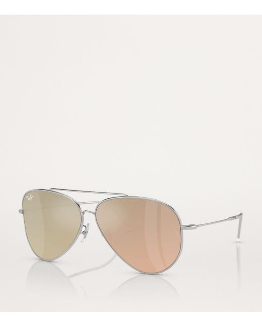 Ray-Ban Pink X Lenny Kravitz Rbr0101S Aviator Sunglasses