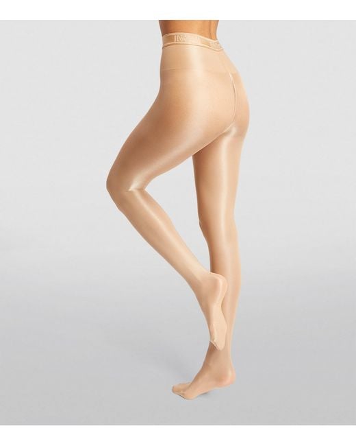 Wolford Gray Neon 40 Tights