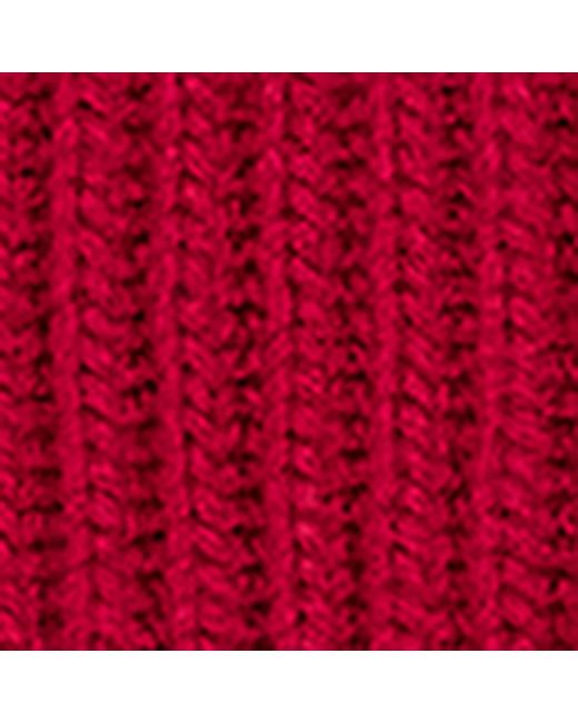 Johnstons Red Cashmere Lovat Scarf