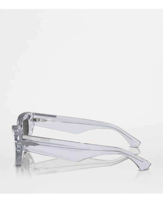Burberry Gray Acetate Be4425U Sunglasses