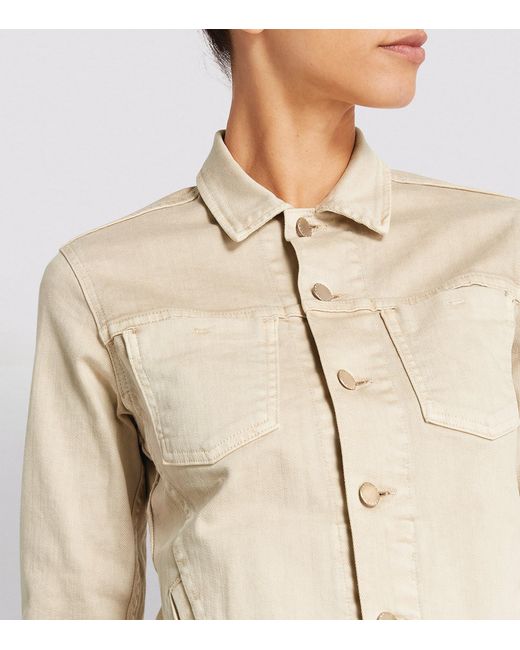 L'Agence Natural Janelle Denim Jacket