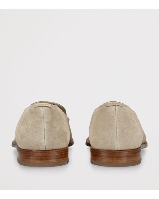 Church's Brown Suede Tassel Loafers