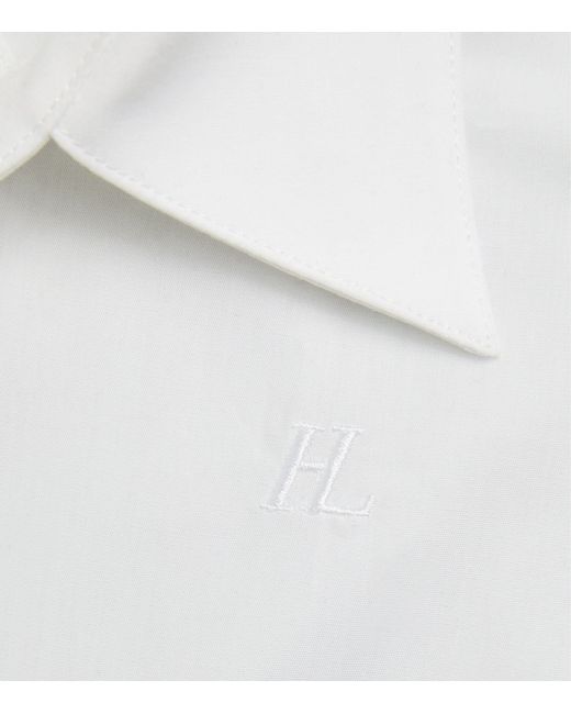 Helmut Lang White Cotton Short-sleeve Shirt for men