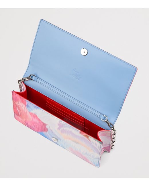 Christian Louboutin Pink Bettina Peony Clutch Bag